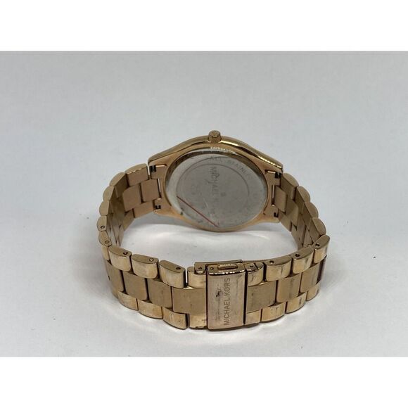 Michael Kors Runway MK3197 Womens Stainless Steel Analog Dial Quartz Watch XR434 - Picture 10 of 12